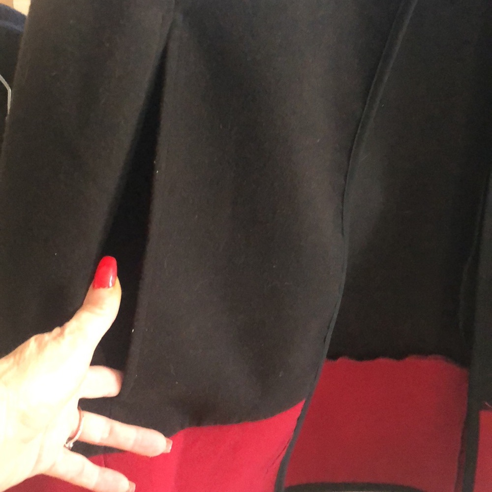 EUC Shein Black & Red Cape Size XS - Picture 5 of 7